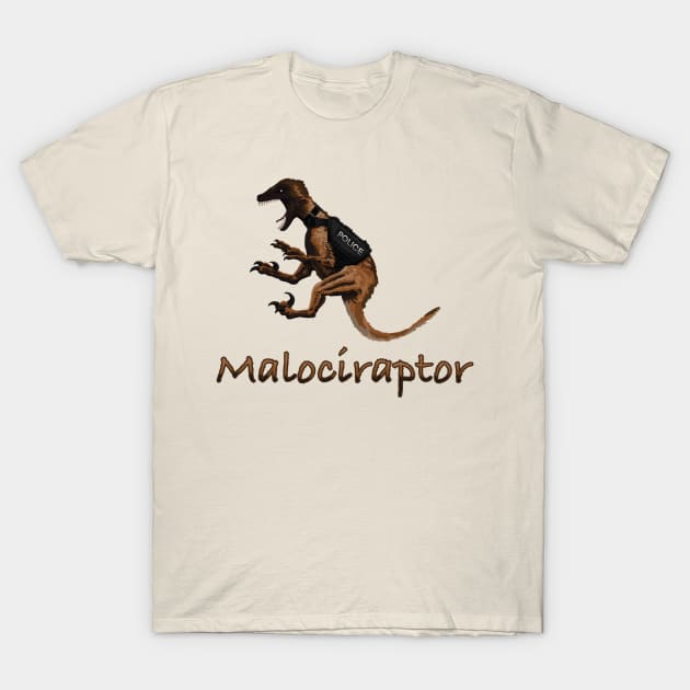 Malociraptor T-Shirt by 752 Designs